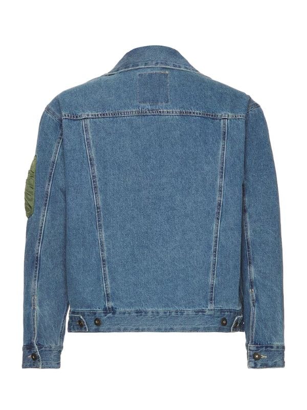 9-1-1 S08 Aisha Hinds Denim Jacket Blue
