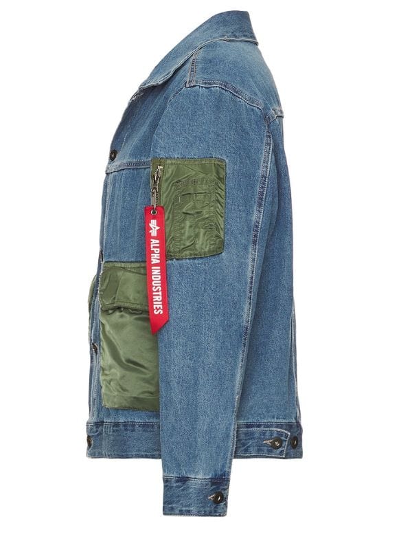 9-1-1 S08 Aisha Hinds Denim Jacket Blue