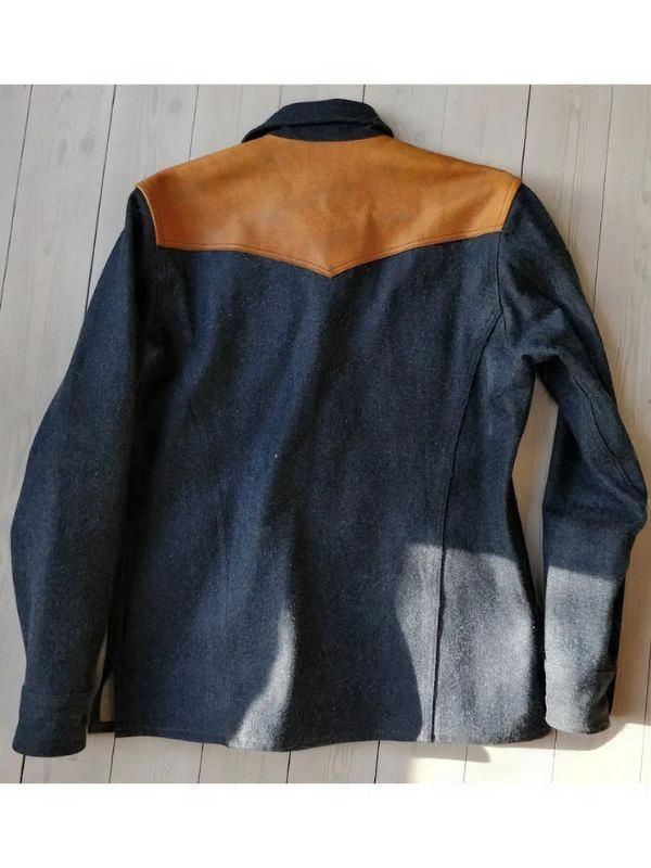 Adam Goldberg Blue Denim Jacket