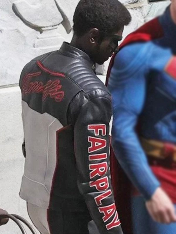 Mister Terrific Superman 2025 Leather Jacket