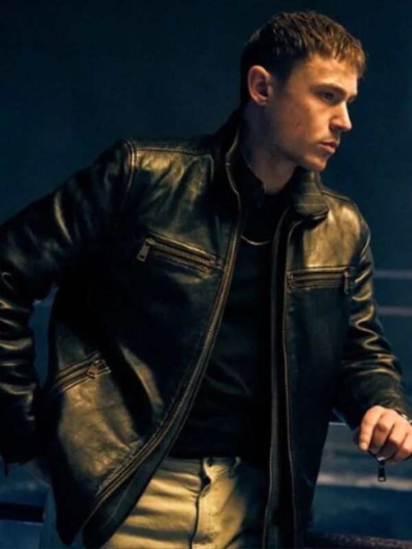Sixty Minutes 2024 Dennis Mojen Black Leather Jacket