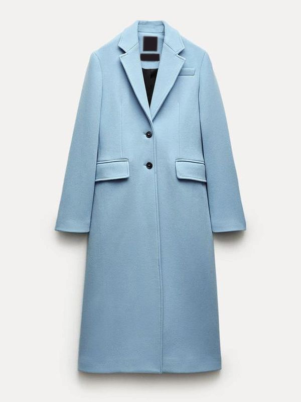 Unprisoned S02 Nadine Gregory Blue Trench Coat