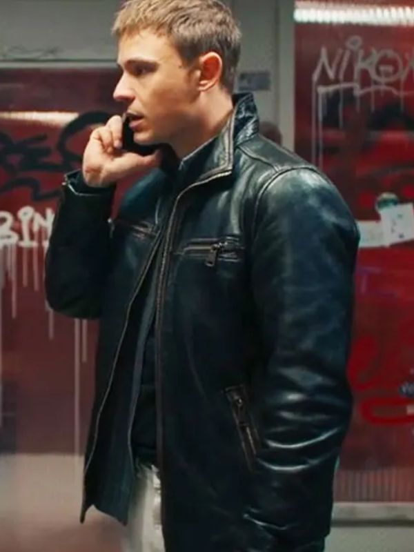 Sixty Minutes 2024 Dennis Mojen Black Leather Jacket