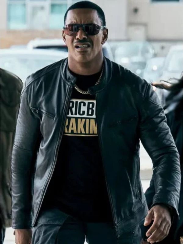 The Boys S04 Laz Alonso Black Leather Jacket