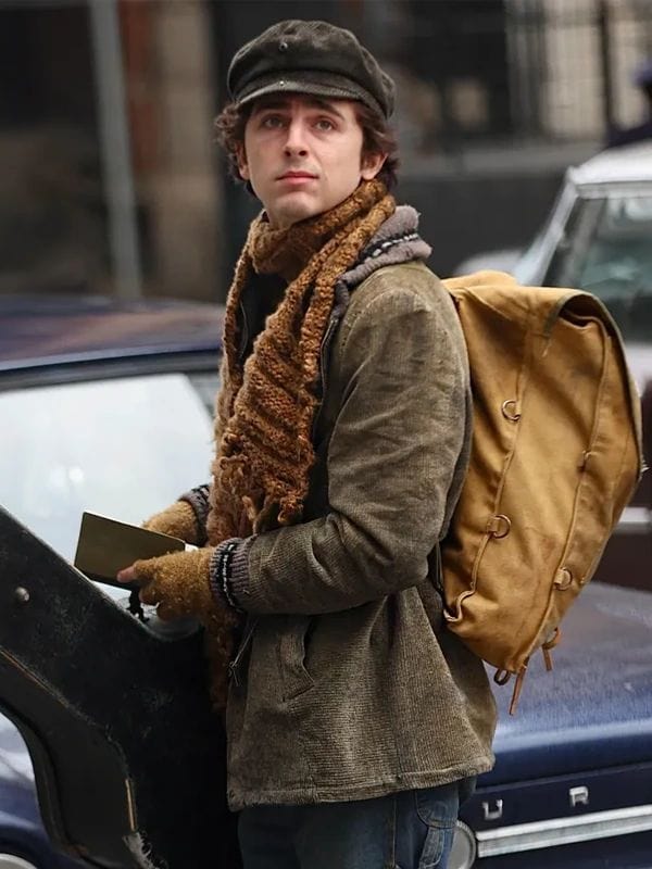 Bob Dylan A Complete Unknown Timothée Chalamet Corduroy Jacket