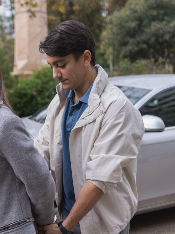 A Widow's Game 2025 Ramón Ródenas White Jacket