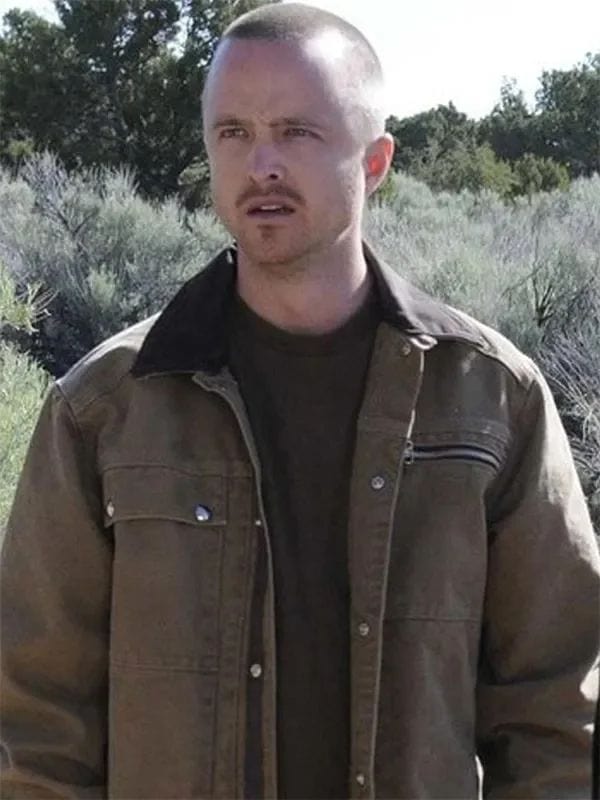 Aaron Paul Breaking Bad S04 Brown Jacket