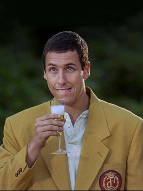 Adam Sandler Happy Gilmore 2 Yellow Coat