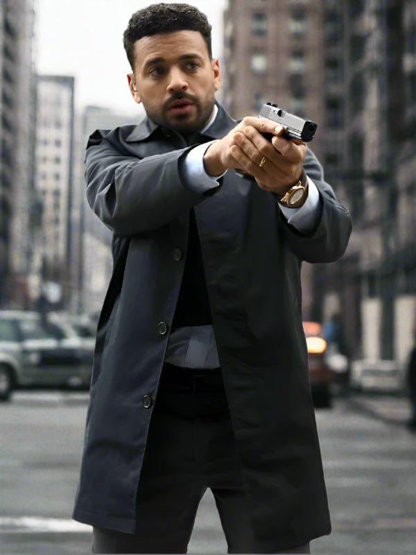 Alert Missing Persons Unit S03 Ryan Broussard Black Coat