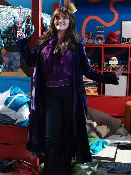 Alex Russo Wizards Beyond Waverly Place S01 Purple Coat