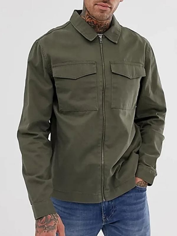 All American Homecoming Mitchell Edwards Green Jacket