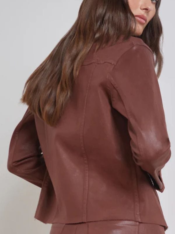 All American Homecoming S03 Simone Hicks Brown Leather Jacket All American Homecoming S03 Simone Hicks Brown Leather Jacket
