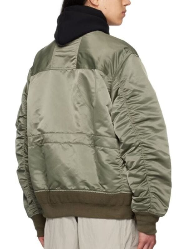 All American S06 Tamia Cooper Green Bomber Jacket All American S06 Tamia Cooper Green Bomber Jacket