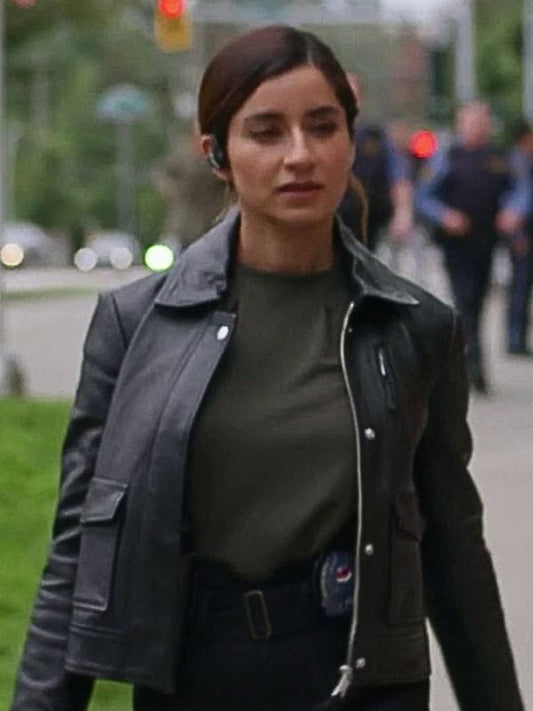 Allegiance S02 Sabrina Sohal Leather Jacket