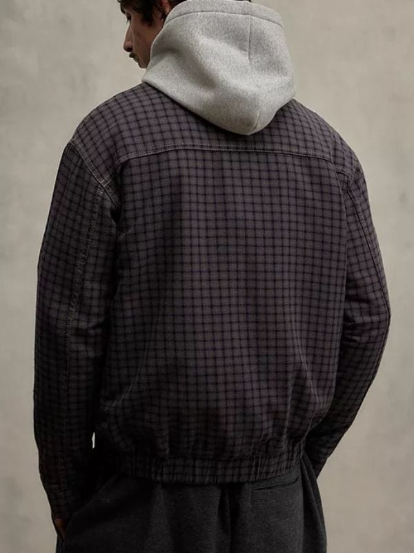 Amandaland S01 Samuel Anderson Checked Jacket