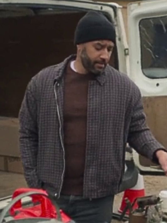 Amandaland S01 Samuel Anderson Checked Jacket