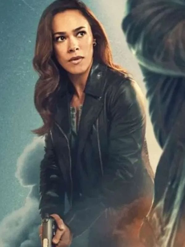 Amber Oliveras Countdown S01 Black Leather Jacket