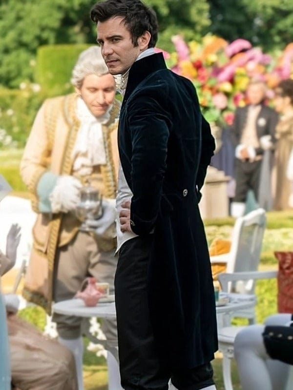 Anthony Bridgerton S03 Black Coat