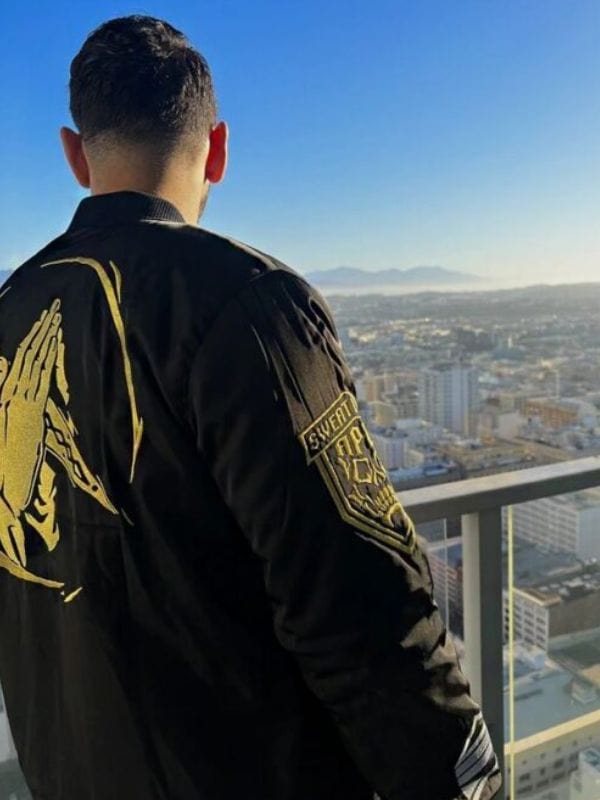 Post Malone Apex Legends Ignite Sweepstakes Bomber Jacket