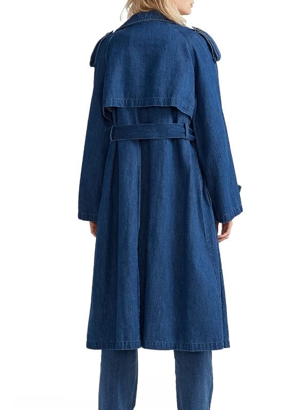Apple Cider Vinegar S01 Chanelle Denim Trench Coat