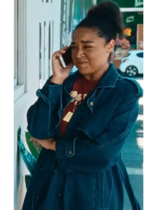 Apple Cider Vinegar S01 Chanelle Denim Trench Coat