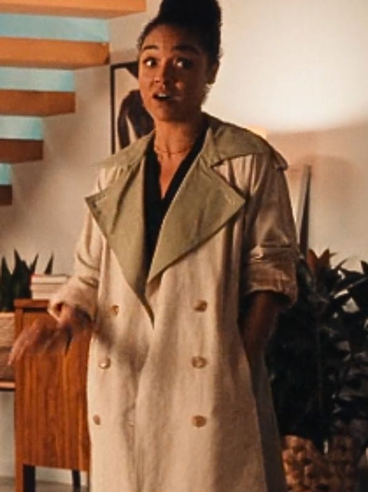 Apple Cider Vinegar S01 Chanelle Two Tone Trench Coat