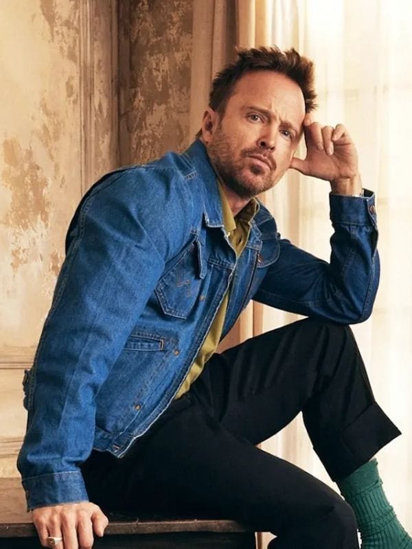 Ash 2025 Aaron Paul Blue Denim Jacket