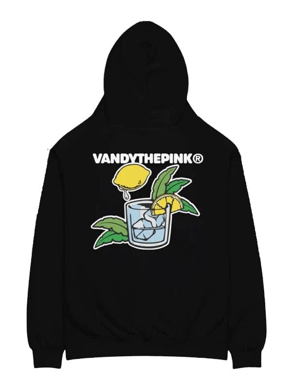 Ateez X Vandi The Pink Lemon Drop Hoodie Black