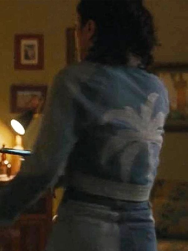 Ballard S01 Victoria Moroles Palm Tree Denim Jacket - Shop Now