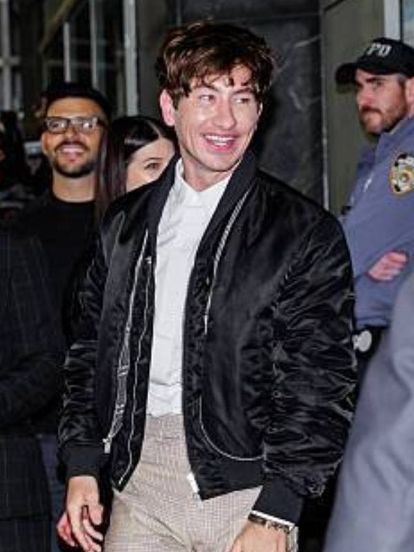 Barry Keoghan Hurry Up Tomorrow 2025 Black Jacket
