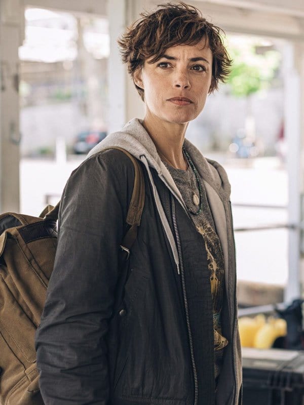 Berenice Bejo Under Paris 2024 Grey Jacket Berenice Bejo Under Paris 2024 Grey Jacket