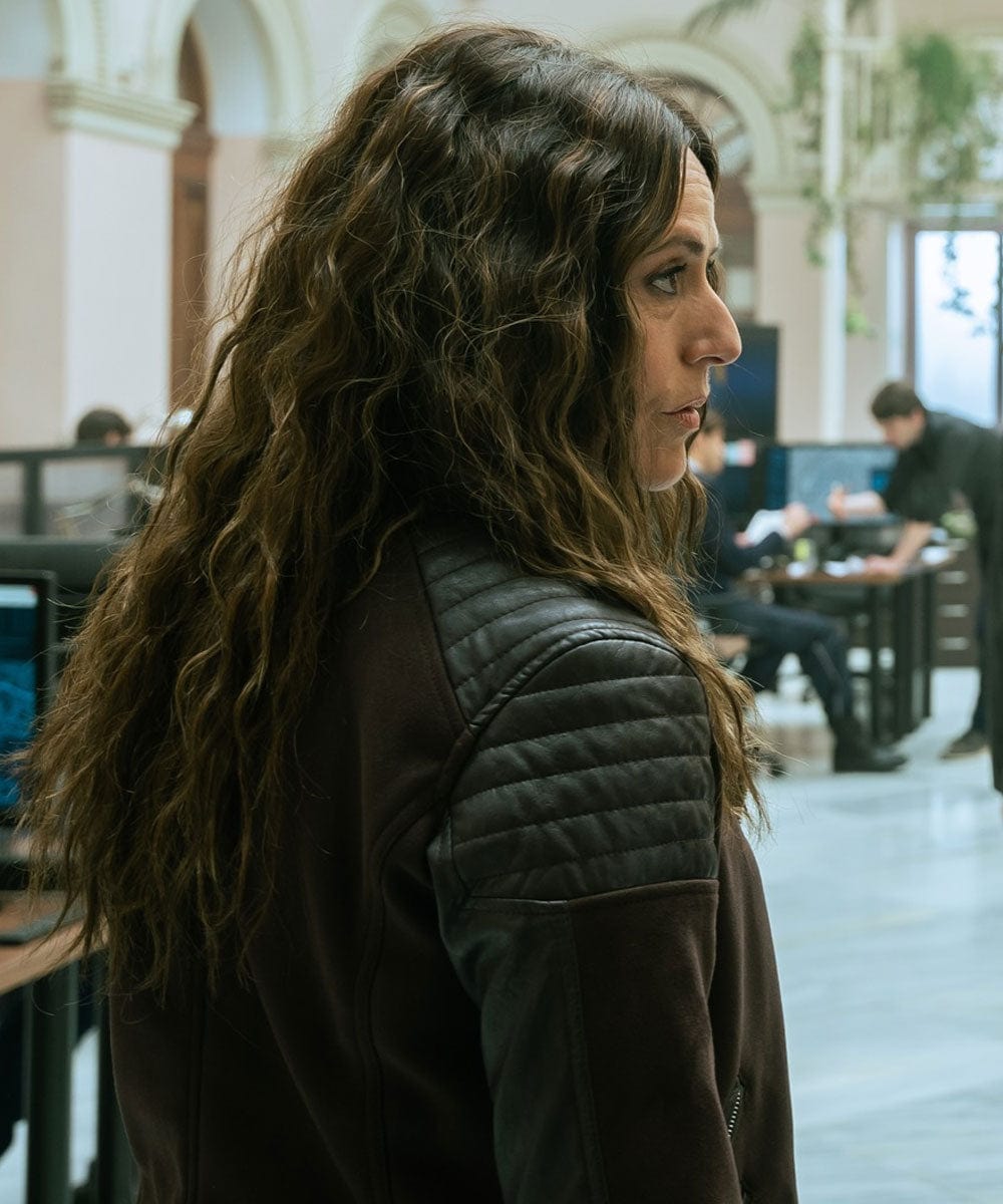 Berlin S01 Raquel Murillo Fuentes Brown Jacket Berlin S01 Raquel Murillo Fuentes Brown Jacket