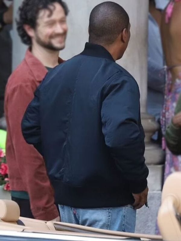 Beverly Hills Cop 2024 Axel Foley Blue Bomber Jacket