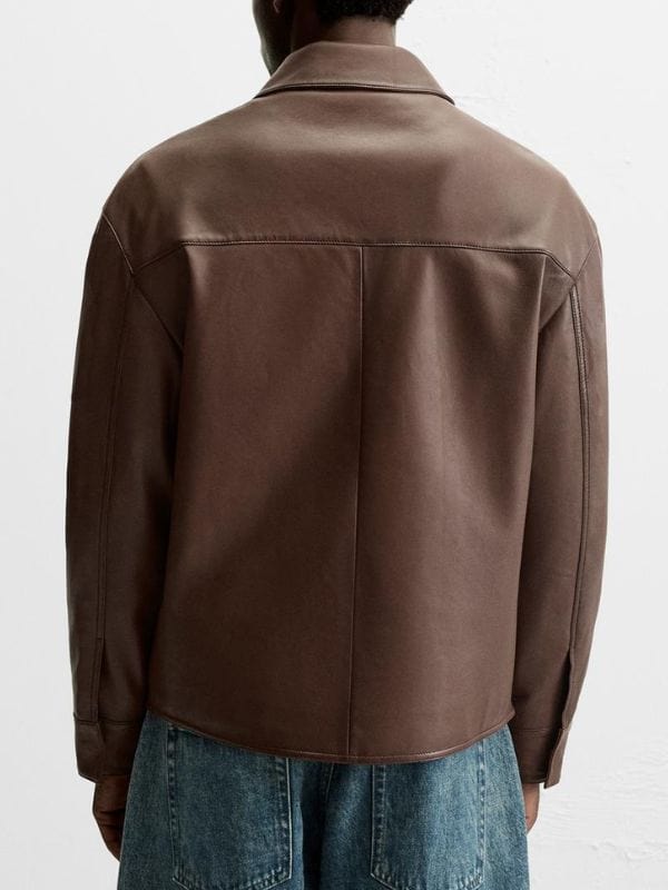 Beyond The Gates 2025 Sean Freeman Leather Jacket Brown