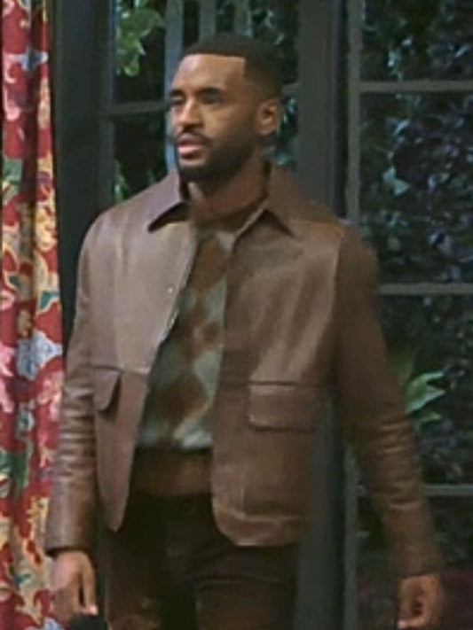 Beyond The Gates 2025 Sean Freeman Leather Jacket Brown