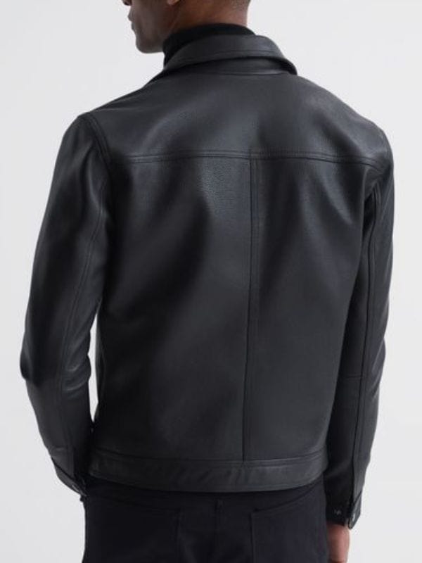 Beyond the Gates Brandon Claybon Leather Bomber Jacket