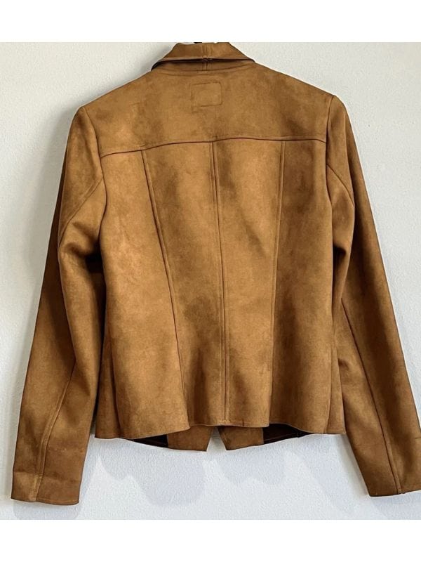 Beyond the Gates Jerri Tubbs Brown Suede Jacket