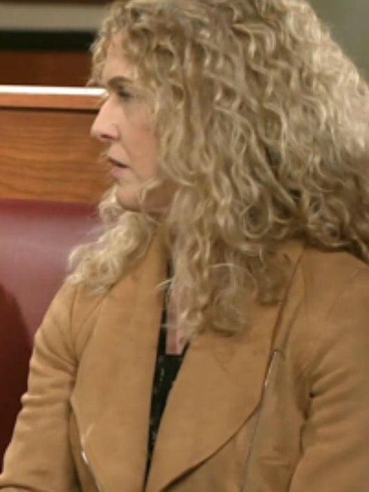 Beyond the Gates Jerri Tubbs Brown Suede Jacket