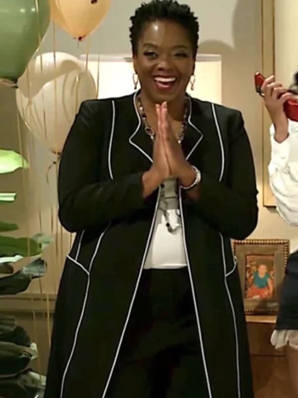 Beyond the Gates S01 Mona Wilson Black Coat