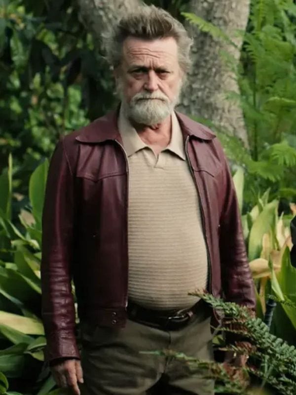 Birthright Michael Hurst Maroon Leather Jacket - Shop Now