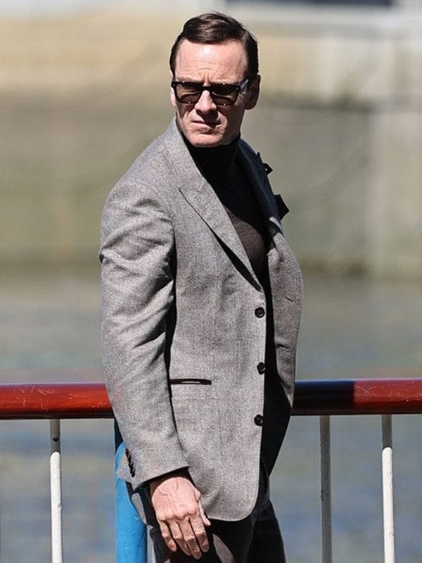 Black Bag Michael Fassbender Grey Blazer