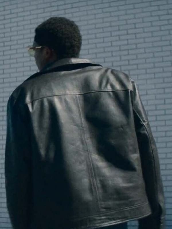 Terry Flenory BMF Da'Vinchi Black Leather Jacket
