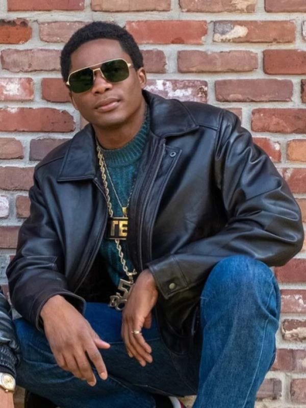 Terry Flenory BMF Da'Vinchi Black Leather Jacket