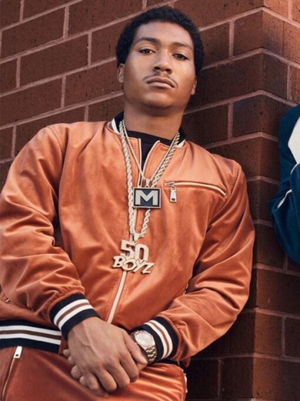 BMF Demetrius Flenory Brown Track Jacket