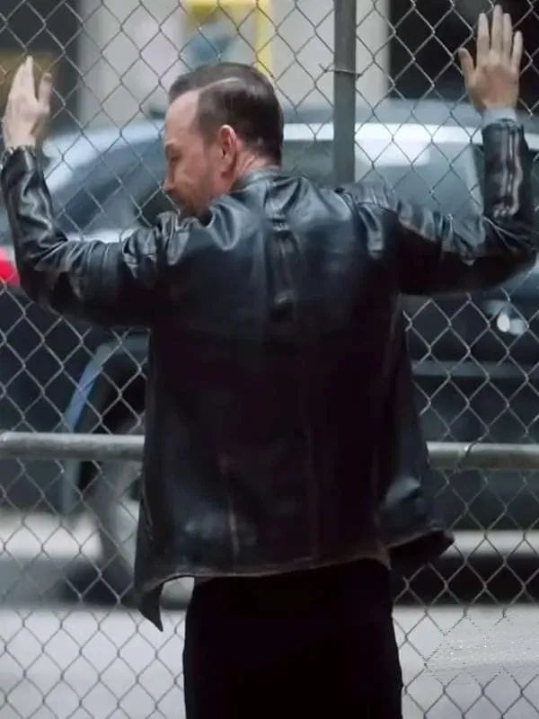 Boston Blue S01 Danny Reagan Leather Jacket Black