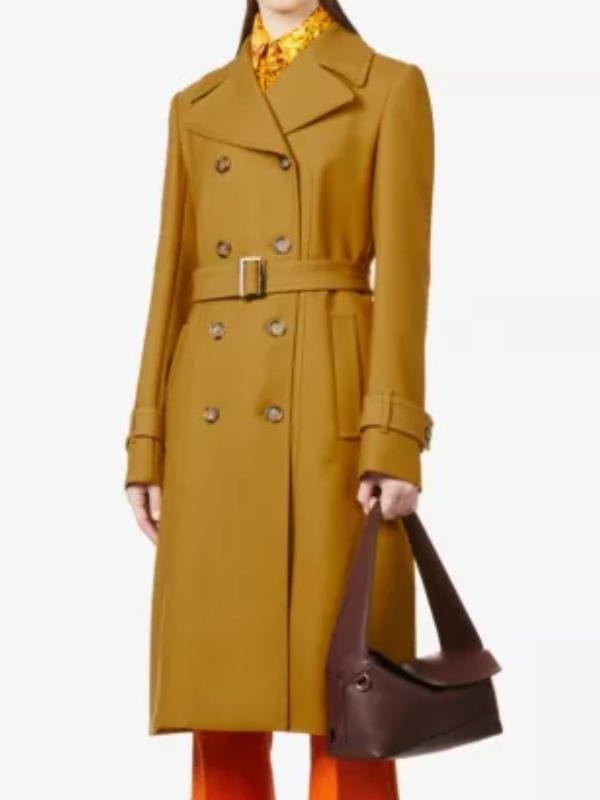 Brilliant Minds S01 Carol Pierce Brown Coat