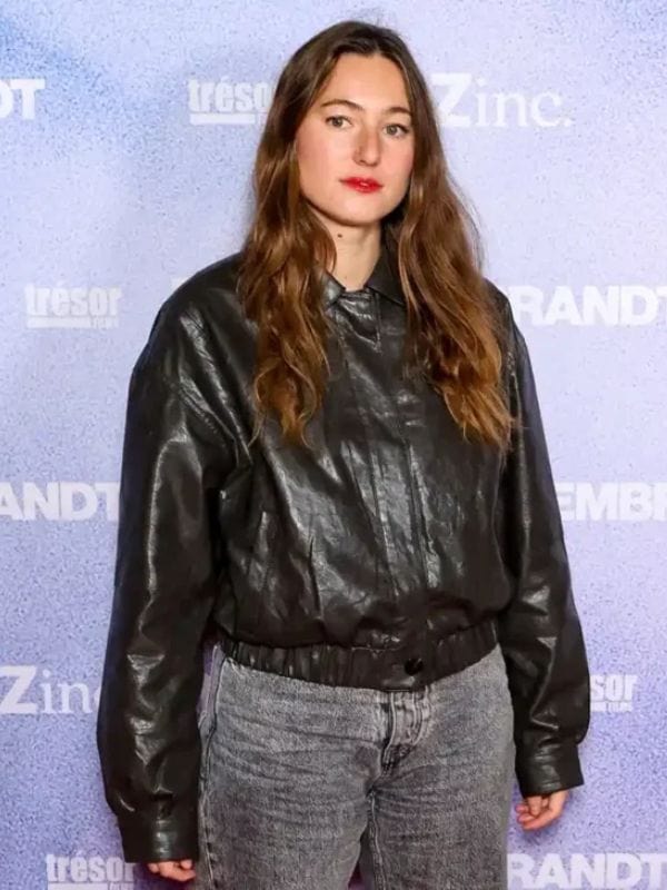 Camille Etienne Rembrandt Leather Jacket Black