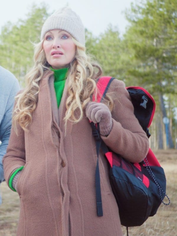 Caprice Bourret A European Christmas 2024 Brown Coat Caprice Bourret A European Christmas 2024 Brown Coat