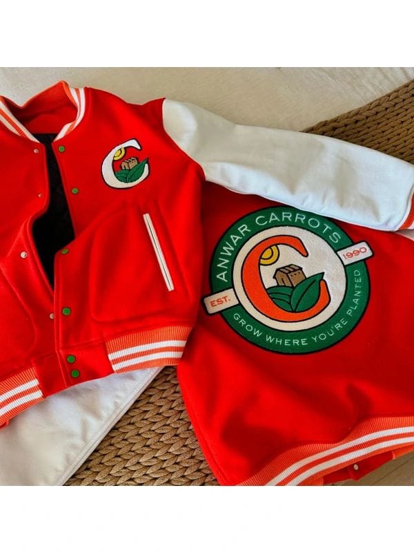 Anwar Carrots x Walmart Varsity Jacket