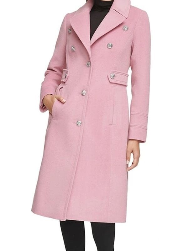Catherine Grosse Pointe Garden Society S01 Pink Coat